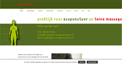 Desktop Screenshot of nijmegen-acupunctuur.nl